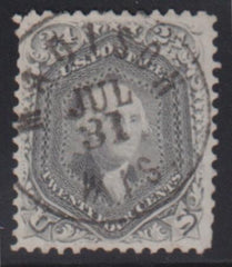 US Classics #78b Used VF Gray S-O-N Madison, Wis CDS few perf flaws - still beautiful Cat Value: 450