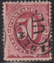 US Postage Dues #J28 Used F - VF Cat Value: 225