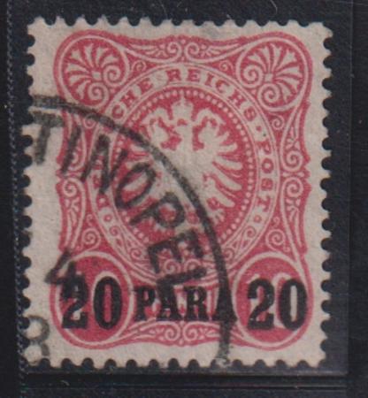 Germany Office in Turkey #2 Used  Signed on back Cat Value: 75