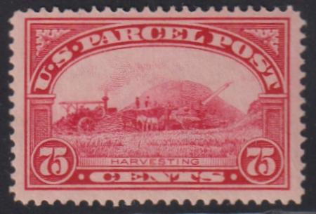 US Parcel Post #Q11 NH Mint VF - XF Pristine! Cat Value: $300 as 85