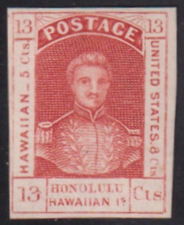 US Possessions - Hawaii #6 VF No gum Cat Value: $900