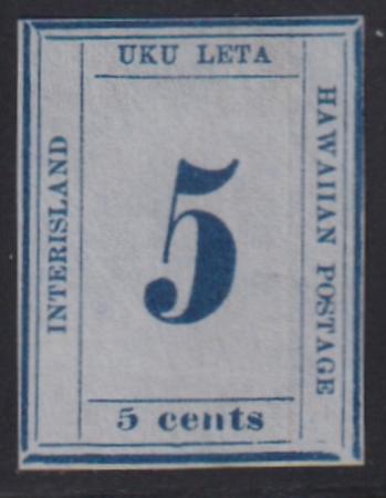 US Possessions - Hawaii #22 Mint F - VF No Gum plate 12-a Type VI pos 2 Cat Value: $575