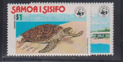 Samoa #470-71 NH Mint VF WWF Cat Value: $13