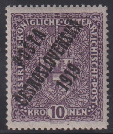 Czechoslovakia #B21 LH Mint  Signed Richter Cat Value: $300