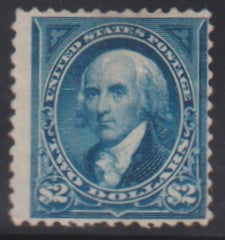 US Bureau and Regular Issues #262 Mint F Unused, no gum, slightly irregular perfs at bottom Cat Value: $1100 as no gum