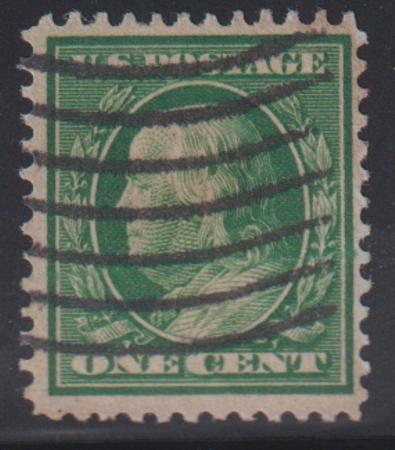 US Washington - Franklin #357 Used F - VF Cat Value: $160