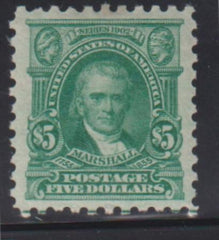 US Washington - Franklin #480 LH Mint XF Large Margins Cat Value: $215 as 90