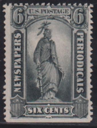 US Newspaper Stamps #PR12 AVE - F SE bottom otherwise sound Cat Value: $140