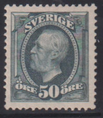 Sweden #64  Facit 59 Hinged Mint VF - XF Cat Value: $100