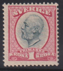 Sweden #65 LH Mint F Cat Value: $175