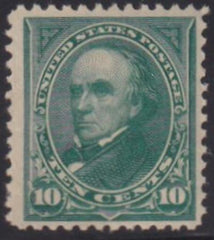 US Bureau and Regular Issues #258 Mint Hinged  F - VF Cat Value: $275