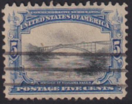 US Early Commemoratives #297 Used  XF Light cancel Cat Value: $110 as 90