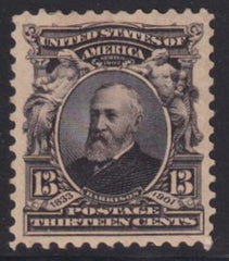 US Bureau and Regular Issues #308 Mint Hinged  VF - XF Cat Value: $55 as 85