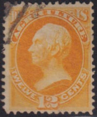 US Officials #O6 Used  F - VF Light Cancel Cat Value: $260