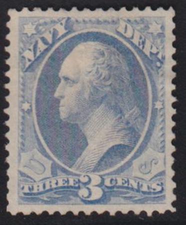 US Officials #O37 Mint  VF - XF No Gum Cat Value: $90 as 85
