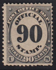 US Officials #O56 Mint Hinged  F - VF Cat Value: $220