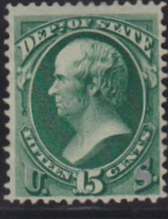 US Officials #O64 Mint  F - VF No Gum, Bright Color Cat Value: $170