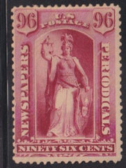 US Newspaper Stamps #PR89 Mint Hinged  F Fresh OG Deep Rich Color Cat Value: $750