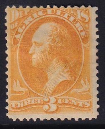 US Officials #O3 Mint Hinged  F Cat Value: $225