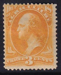 US Officials #O3 Mint Hinged  F Cat Value: $225