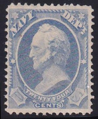 US Officials #O43 Mint  F - VF No Gum Cat Value: $200 as no gum