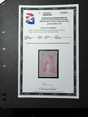 US Newspaper Stamps #PR41 Mint  F - VF No Gum as issued - Slight thin at top PSE Cert Cat Value: $2250