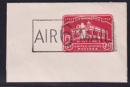 US Postal Stationery and Cut Squares #UC9  SUP FC Cat Value: $40