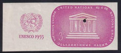 U.N. #33 Mint NH  XF Imperf punched Specimen