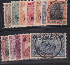 France #N15-26 Hinged/Used  VF Mixed Mint & Used Cat Value: $134.50