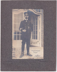 Germany 1918 Photo Card Signed by Peter Strasser, Head of German WWI Naval Zeppelins