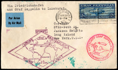 US 1930 C15 F-VF Stamp on VF Cover Sent to Long Island ,NY