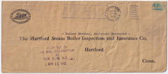 US 1942 Airmail Cover Seattle WA to CT Crashed in NY