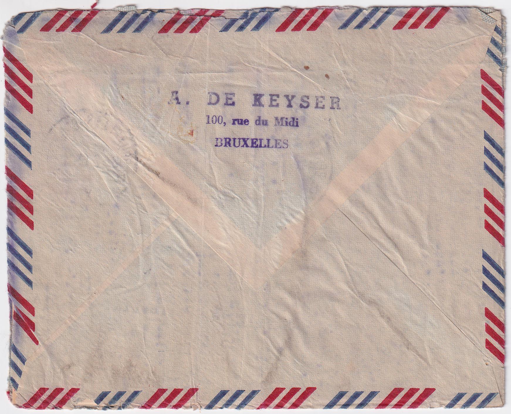 US 1962 NY Crash Cover.  Flight was from NY destined to arrive in Los Angeles