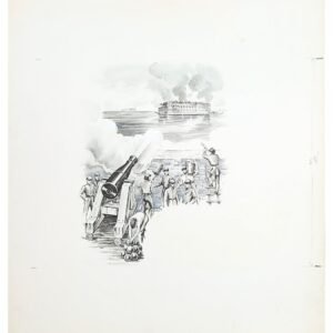 US Artmaster Scott 1178 1961 Civil War Centennial - Fort Sumter Cachet Artwork