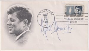 US 1246 FDC Signed by Eydie Gormé, Singer