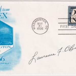 US 1310 FDC Signed by Lawrence F. O'Brien, PMG