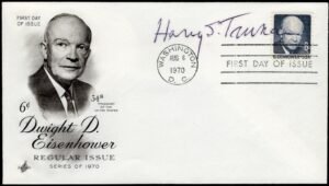 US 1970 #1293 FDC Signed by President Harry Truman