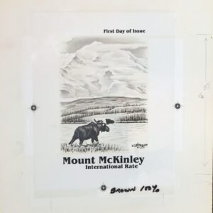 US Artmaster Scott 1454  1972 Mount McKinley - Artwork