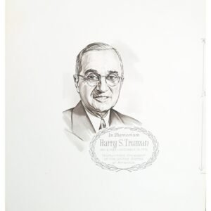 US Artmaster Scott 1499 1973 President Harry Truman - Artwork