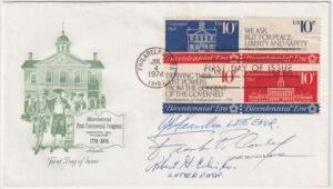 US 1543-46 FDC Signed by Designers and Engravers of Issue