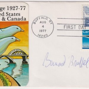 US 1721 + Canada Joint Issue FDC Signed by the Designer