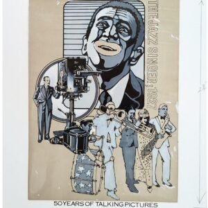 US Artmaster Scott 1727 1977 50th Anniversary of Talking Pictures - Artwork