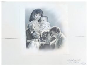 US Art Craft Scott 2143 1985 Love - Artwork
