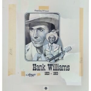 US Artmaster Scott 2723 1993  Hank Williams, Music - Artwork