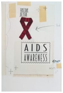 US Artmaster 2806 1993 Aids Awareness Artwork