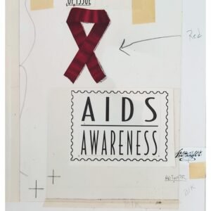US Artmaster 2806 1993 Aids Awareness Artwork