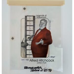 US Artmaster 3226 1998 Legends of Hollywood - Alfred Hitchcock Artwork