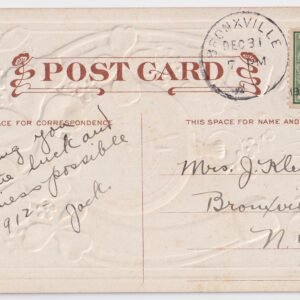US 352 Washington / Franklins Used VF - XF PFC Single on PPC Dec 31 1911 cv single as 85 325.00 on cover 350.00