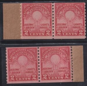 US Modern #656 NH Partial Leader + Tail Strips