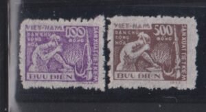 Countries N - Z - Vietnam #4-5 Mint